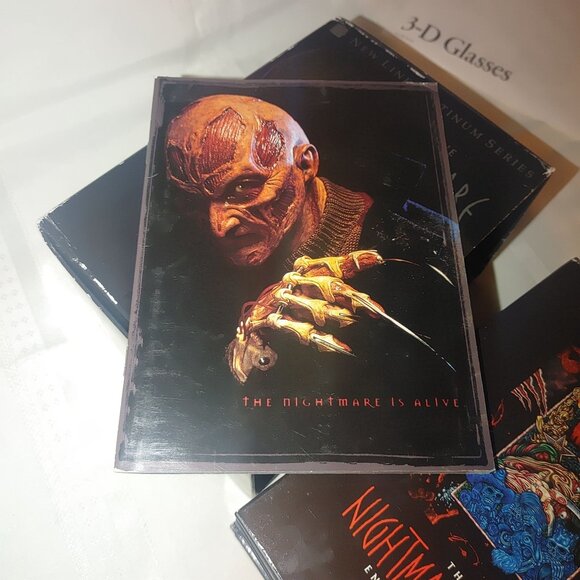 Nightmare On Elm Street DVD Collection With 3D Glasses New Line Platinum Series - Picture 8 of 10